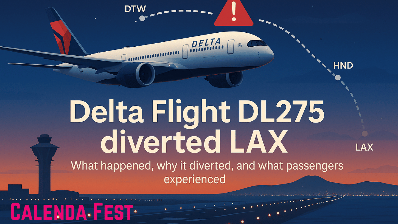 delta flight dl275 diverted lax