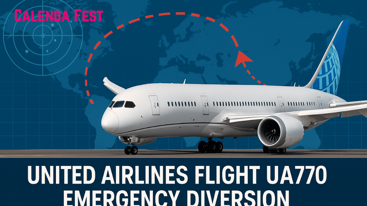 United Airlines Flight UA770 Emergency Diversion