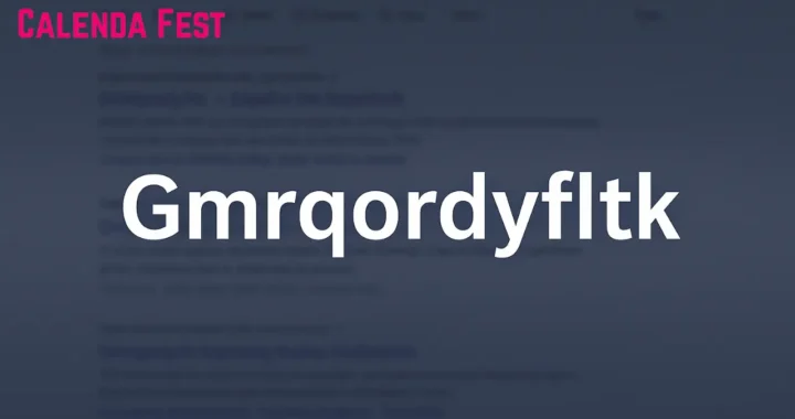 The Mystery of Gmrqordyfltk Exploring the Viral Enigma of a Random Word